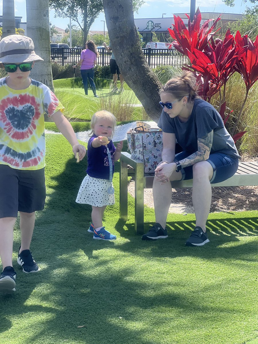 Friday afternoon @PopstrokeGolf #PortSaintLucie #FamilyTime