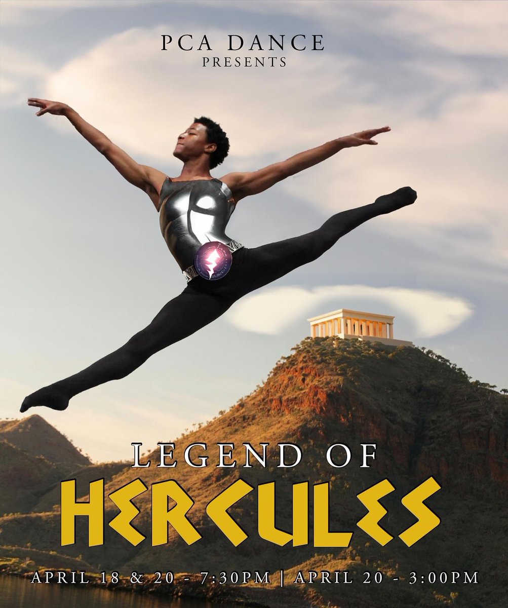 ⚡️🏛️⚡️ PCA Dance presents Legend of Hercules April 18-20th in the R2 District Auditorium! ⚡️🏛️⚡️Tickets are $5.00 Students & $10.00 adults! @ballerinicole @RNECavaliers @RichlandTwo @Richland2A @R2Magnets @mark1_sims