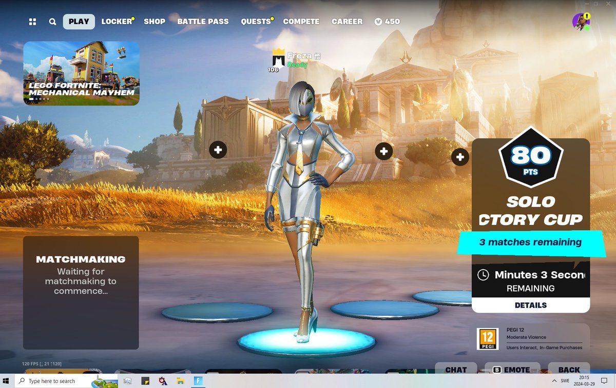 FrezaFN's tweet image. lil early qual W