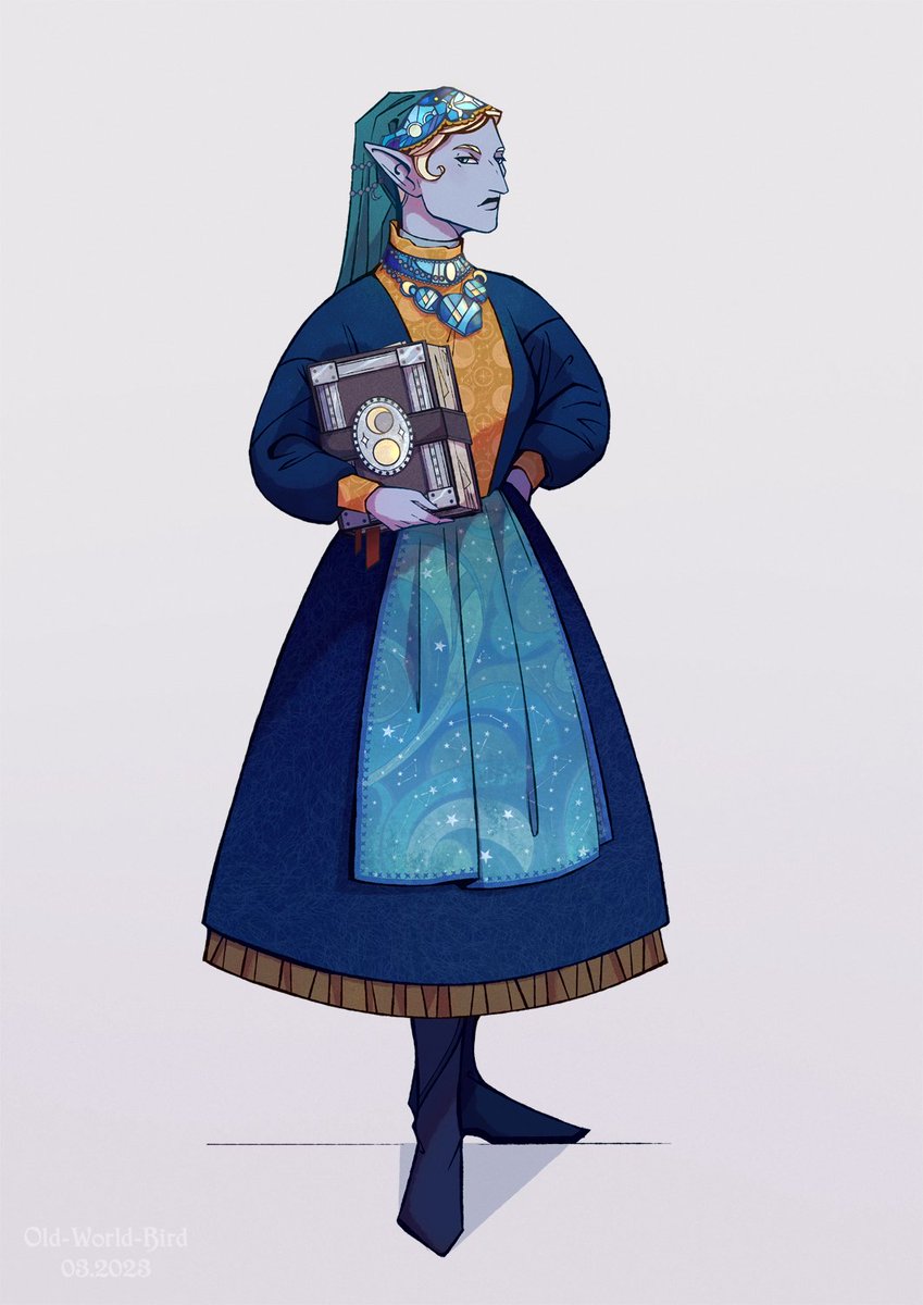 oldworldbird's tweet photo. Some of the design commissions made in 2023 for various DnD Curse of Strahd games: Escher's brother, fifth bride, Strahd's daughter, and redesigned Patrina Velikovna

 #curseofstrahd #dndart #artcommission https://t.co/pOIRkMD1Jl