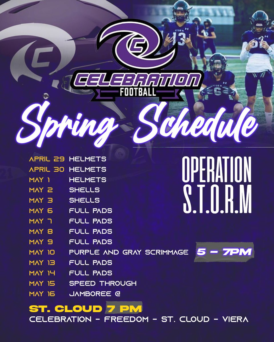 #aSTORMisFORMING W.I.N
<a href="/CelebrationFB/">Celebration Storm Football</a>