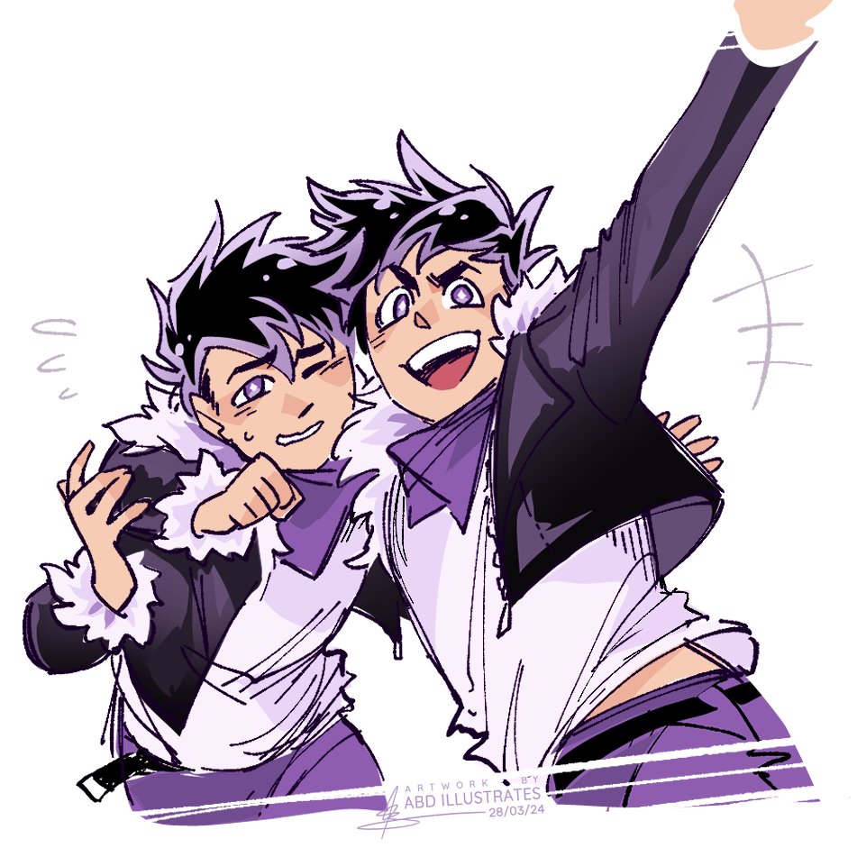 Doodled this after getting a really nice ask about the Heartless gang over  on Tumblr last night – These two have been on my mind a whole lot lately  but especially since, image size:951x951