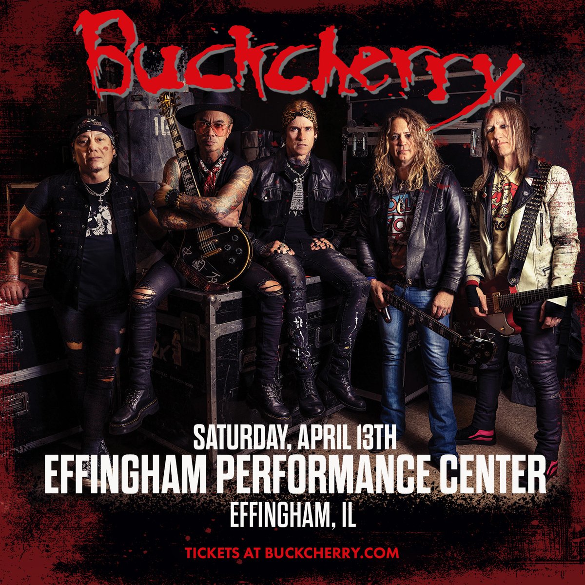 ILLINOIS!!! You ready for a #GoodTime? We're just over TWO WEEKS AWAY from seeing YOU Saturday, April 13th at @EPCEffingham! Grab those tickets while you can and come out to the Rock Show!!⚡️🤘⚡️ GET TIX ▶️ bit.ly/49Nv4dS