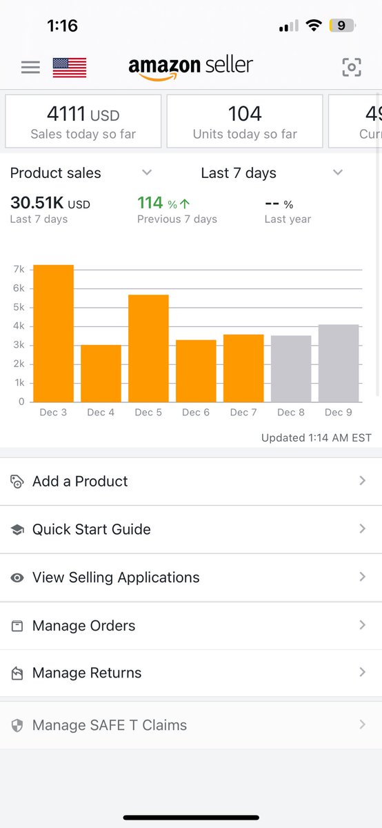 As a 20 year old college student, I was able to sell over $70k in only my 4th month on Amazon✅

Here’s my step by step on how I did it, and how you can do it too👇🧵