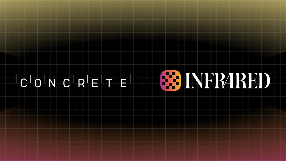 1/ bm 🐻 Today, we’re thrilled to announce our partnership with @InfraredFinance, the flagship protocol simplifying Proof of Liquidity. @ConcreteXYZ Earn Vaults will help to drive $iBGT liquidity across the Bera ecosystem. Together, we become the portal for @berachain DeFi.