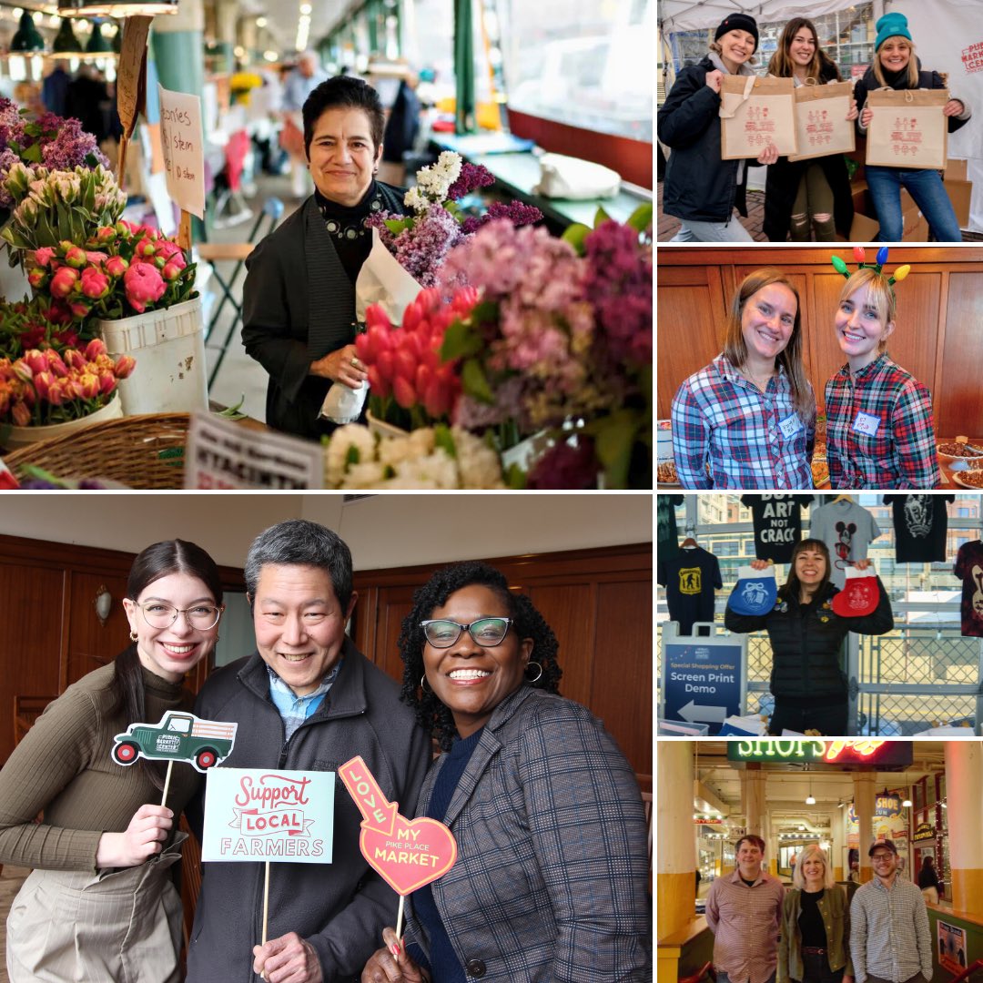 𝐃𝐢𝐝 𝐲𝐨𝐮 𝐤𝐧𝐨𝐰? Behind the hustle and bustle of the Market is an organization devoted to serving the community. The PDA is that organization. 66% of its leadership team and 42% of managers are women. Learn about the women in #PikePlaceMarket 👉 pikeplacemarket.org/empowering-pik…