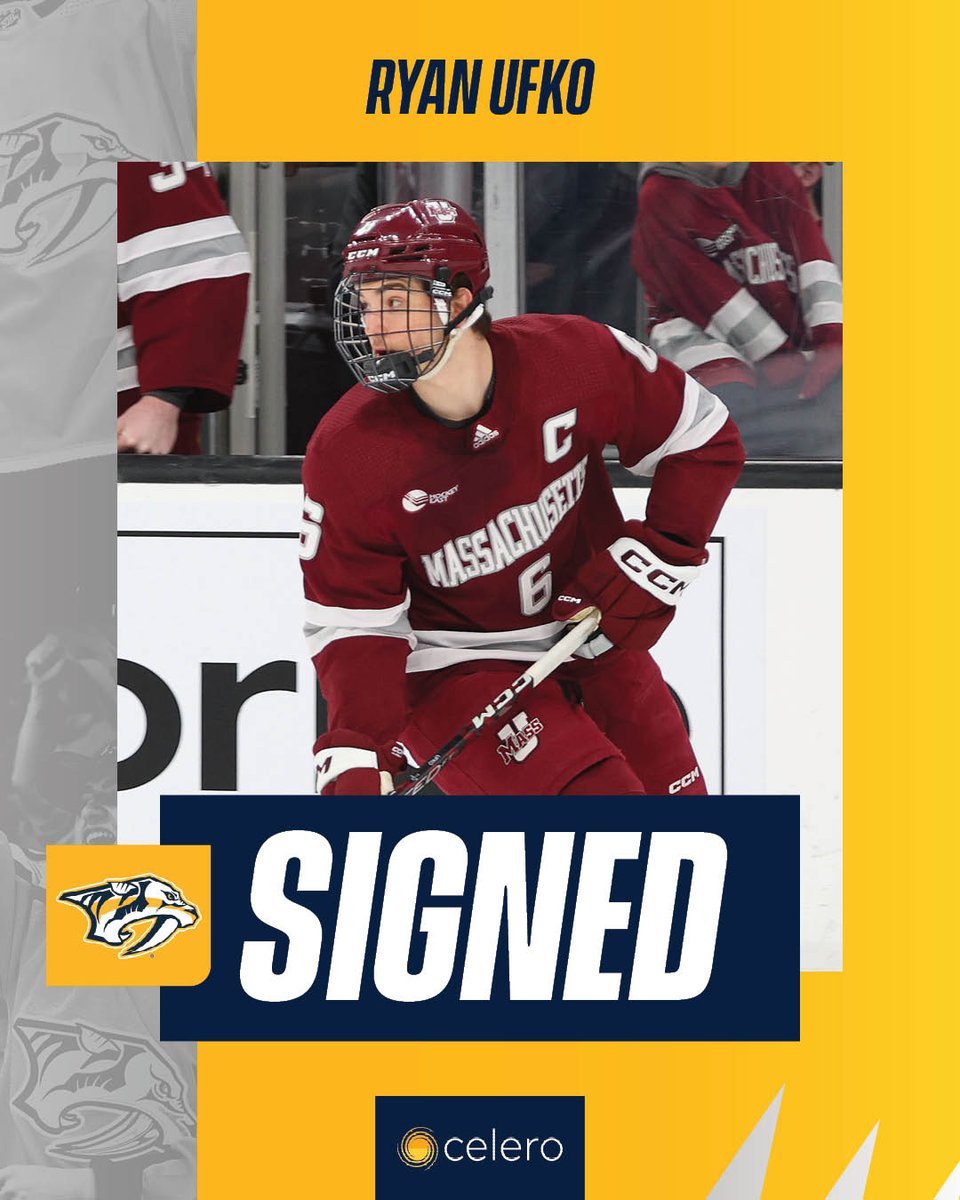 The #Preds have signed defenseman Ryan Ufko to a three-year, entry-level contract that will begin in 2024-25.

More: bit.ly/4ajaK4v