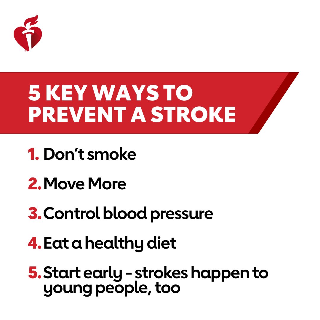 Up to 80% of strokes may be prevented. By having regular medical checkups and knowing your risk factors, you can make lifestyle changes to help prevent stroke. Learn more at spr.ly/6010Tji1Y