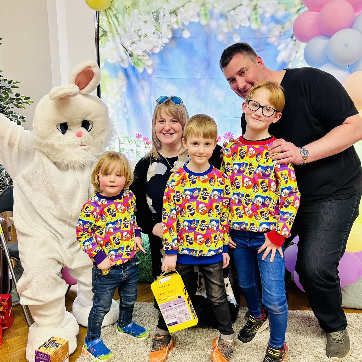 Thankyou @ClaireHouse for a fabulous sibling Easter event today. The boys had a fabulous time and we both loved seeing them having so much fun. Thank you for keeping Thomas in the centre of our family through your family support and events. #ClaireHouseChildrensHospice