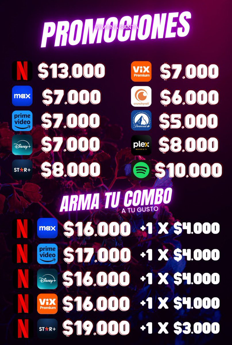 Bueno amigos, como ya saben yo vendo cuentas streaming, pero hoy fui víctima de <a href="/MovistarCo/">Movistar Colombia</a> y me bloquearon la SIM y perdí todos los contactos.

Agréguenme a mi nuevo número por favor y un RT que me ayudaría un montón.

📲 wa.me/message/NYRVIX…