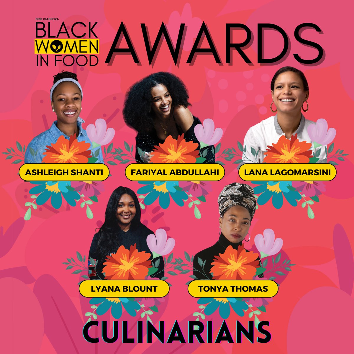 The Culinarians are the final ingredient in our #BlackWomenInFood Awards lineup, but their cooking is anything but an afterthought—it's the pièce de résistance! 👩🏿‍🍳 Explore the diverse flavors they're bringing to the dinner table at BlackWomenInFood.org/Awards.