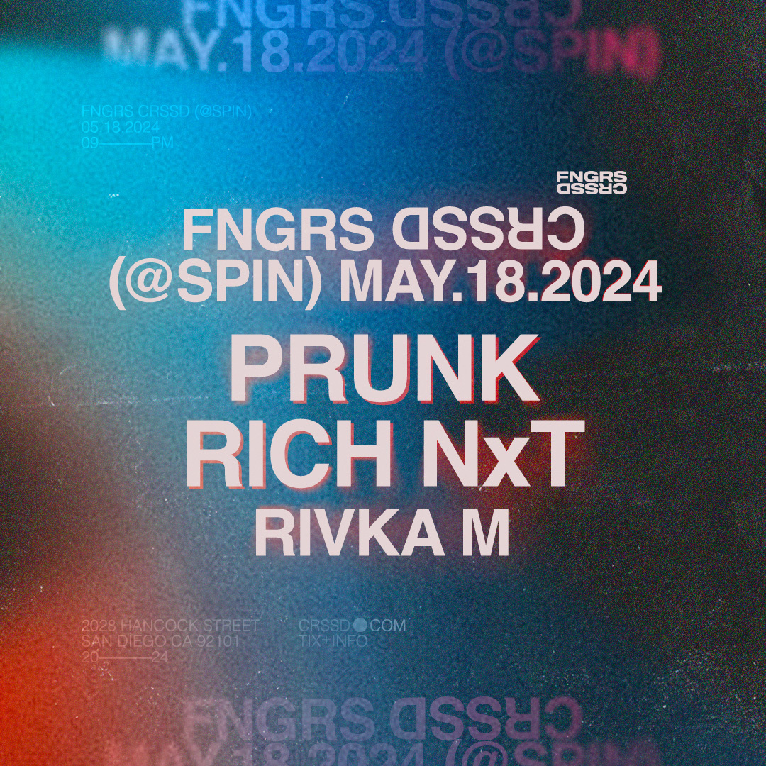 Tickets are now OPEN for @benbohmermusic + @SOHMI_ and Prunk + Rich NxT 🚀 Head to CRSSD.com to secure your spot 🔒