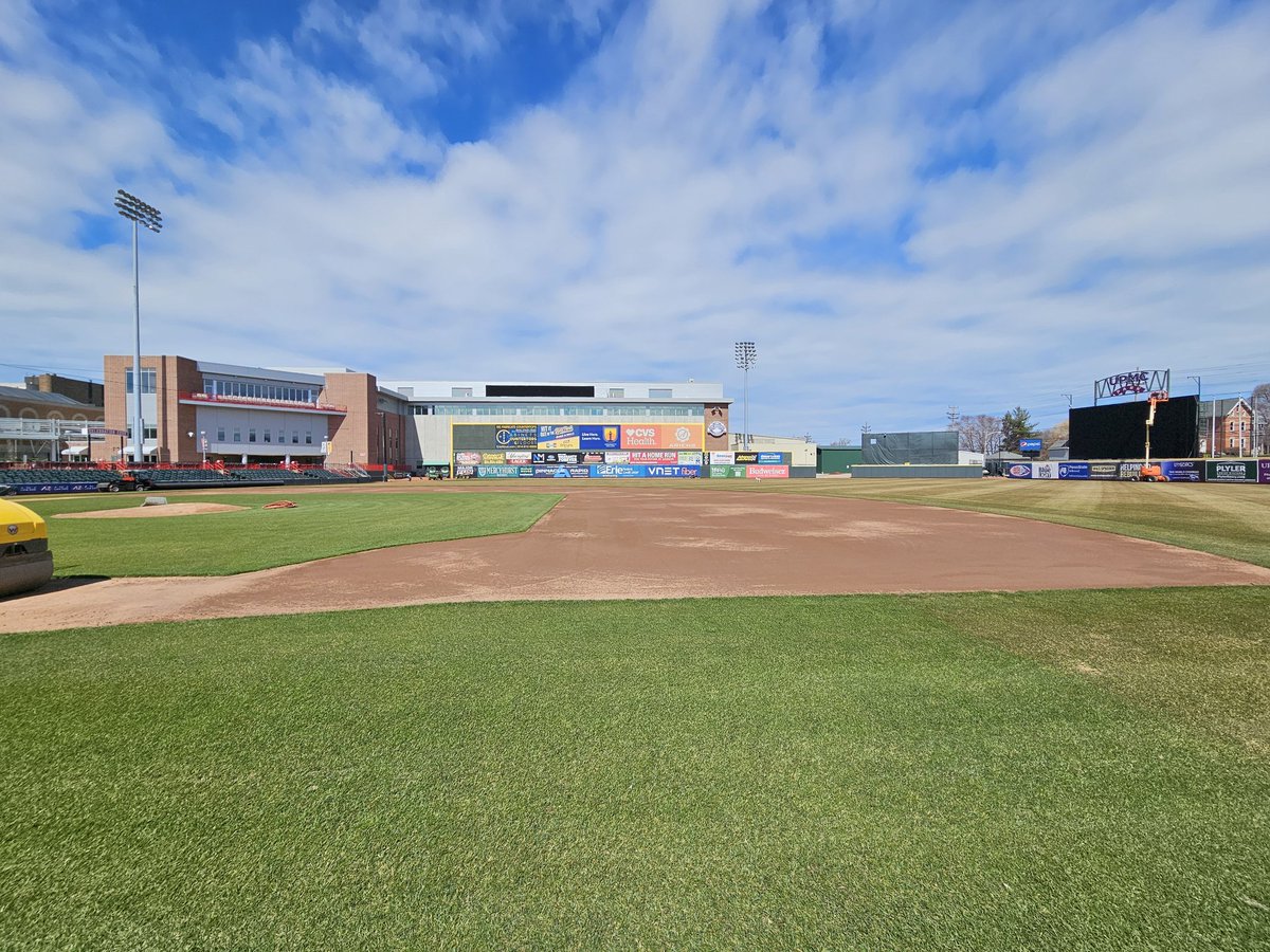 Happy MiLB Opening Day!  We celebrated by helping our friends, the 2023 Eastern League Champs, <a href="/erie_seawolves/">Erie SeaWolves</a>, get their <a href="/DuraEdge/">DuraEdge Products</a> infield ready for their home opener on April 9th.