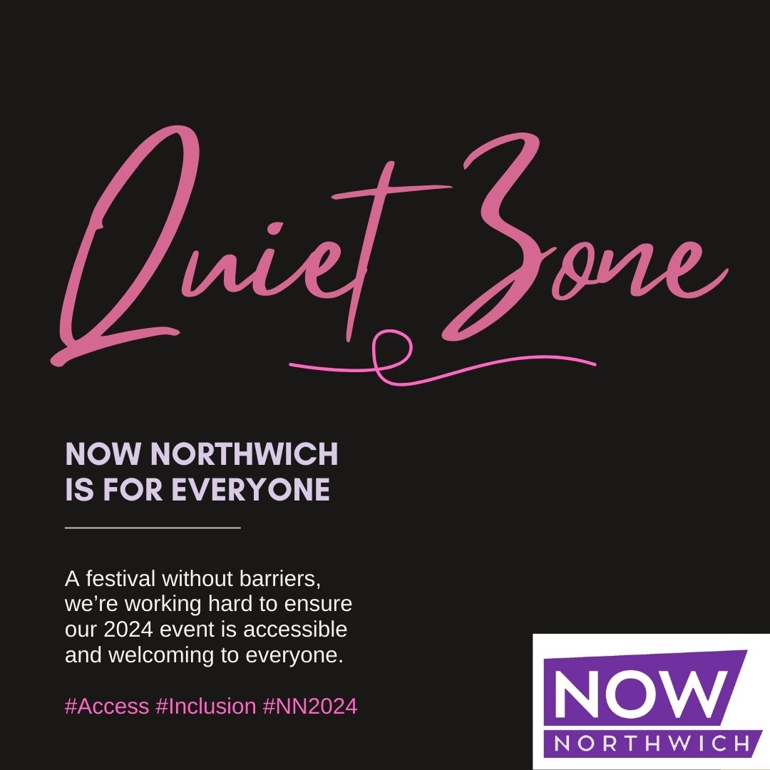 For @nownorthwich 2024, the @salvationarmyuk on Tabley Street will kindly be hosting a #QuietZone for those that wish to get away from the hustle and bustle (12pm-4pm). More handy tips for #NN2024 at nownorthwich.co.uk/faqs-and-acces… #NowNorthwich