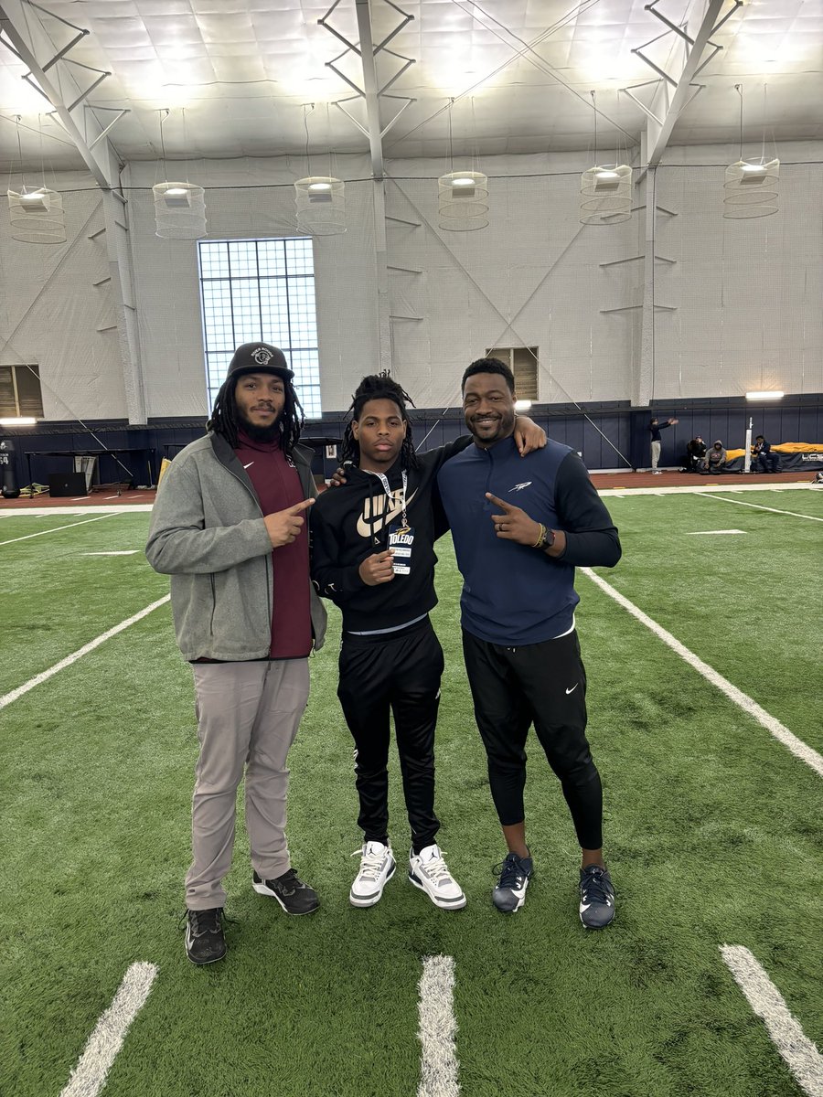 Had a great time at Toledo spring practice can’t wait for the camp @RougeFootball @CoachPettway @CoachCParker @Coach_LCollins