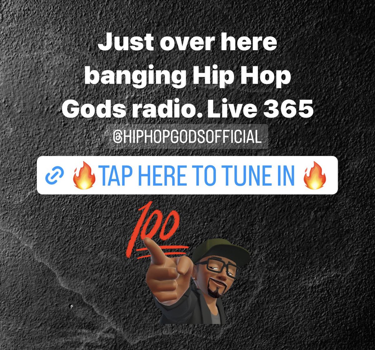 Tap In 💥 @hiphopgods 

live365.com/station/HipHop…