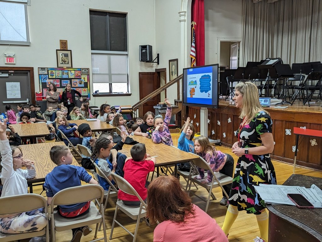 We were a recipient of the KY Book Festival Grant! Thanks to this program, Author Susan Mills came to Southgate and spoke to K-3 students about writing and finding an outlet for stress and anxiety. Each student received a signed book! Thanks to <a href="/KYHumanities/">KY Humanities</a> for the opportunity!