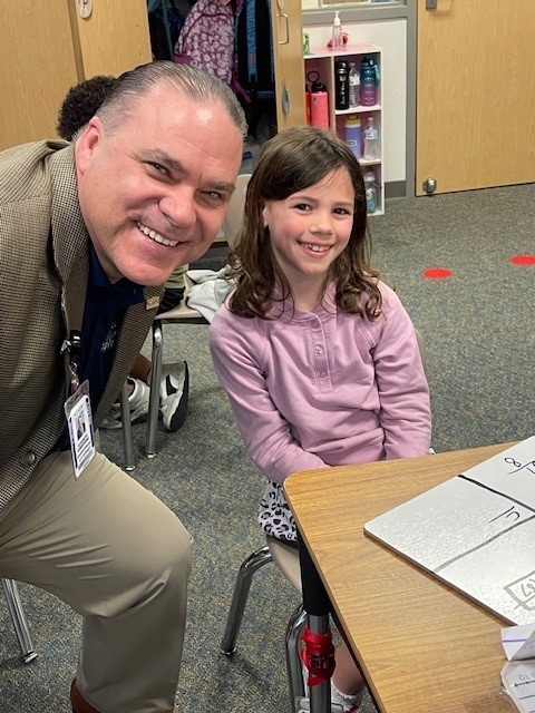 Dr. G is making his rounds! Check out these behind-the-scenes photos capturing the moments of inspiration and connection during his visits to Wilson ES, Wolfe ES, and WoodCreek JH! Thanks for the warm welcome, students and staff! 👏 
#DrGVisitsMe