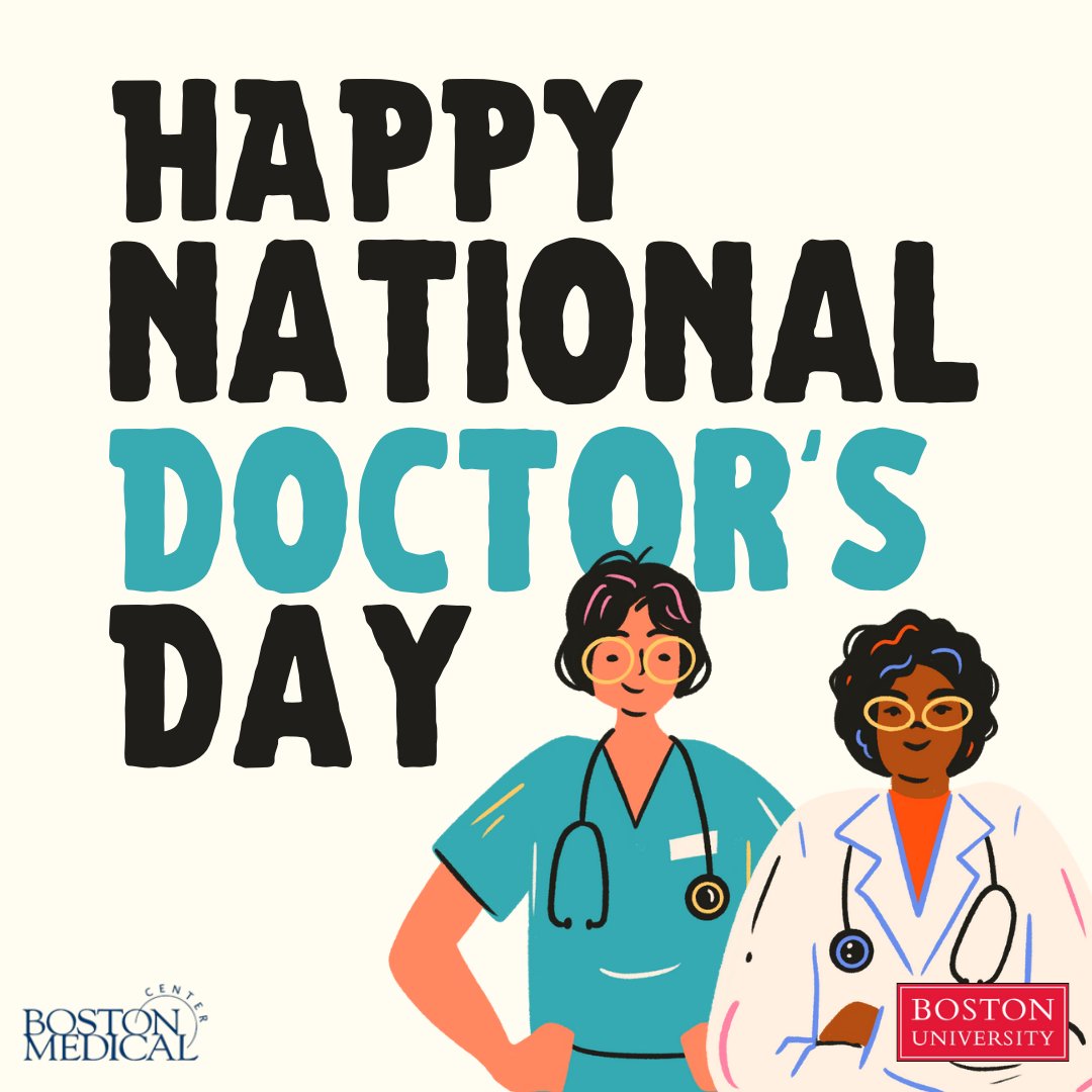 Today is National Doctors' Day, honoring physicians at the BU Amyloidosis Center and recognizing doctors worldwide for their dedication, compassion, and contributions to healthcare. Let's express gratitude for their hard work and commitment to improving lives. #nationaldoctorsday