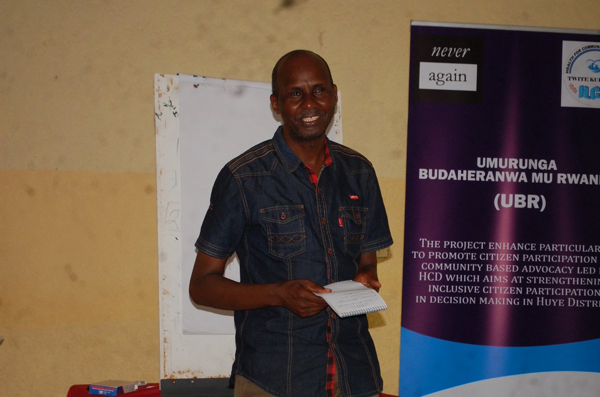 HealthForCommu1's tweet image. Third day of workshop @HealthForCommu1 trains the participants on Mental Health and Resiliency, it&apos;s was lucky to be with Director of Good Governance from @HuyeDistrict at the officially close  date of closing training.
Thanks @NARwanda and others contributed