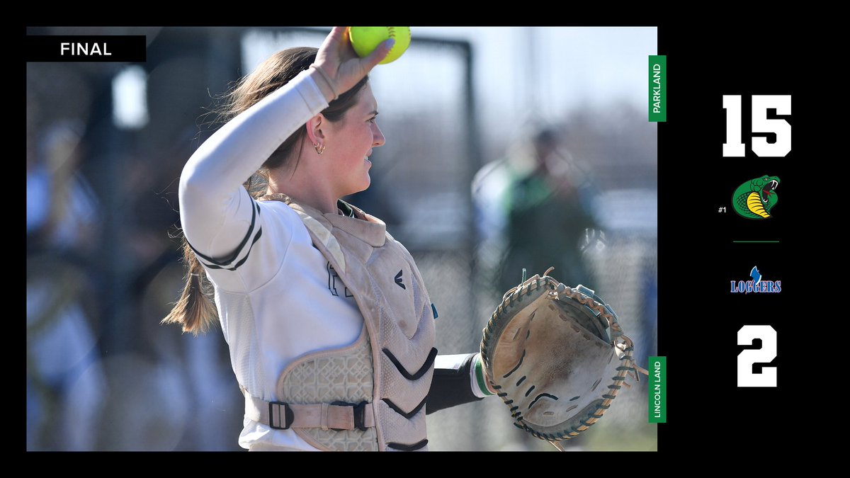 ParklandCobras's tweet photo. Two homers from Lexie Griffin lift the Cobras past the Loggers in Springfield! https://t.co/ymj8AkHchk