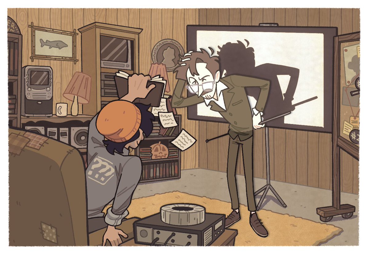 Vira_with_no_V's tweet image. He’s showing Shane his little aliens doodles 

#mysteryfiles #mysteryfilesfanart #watcherfanart #watcher