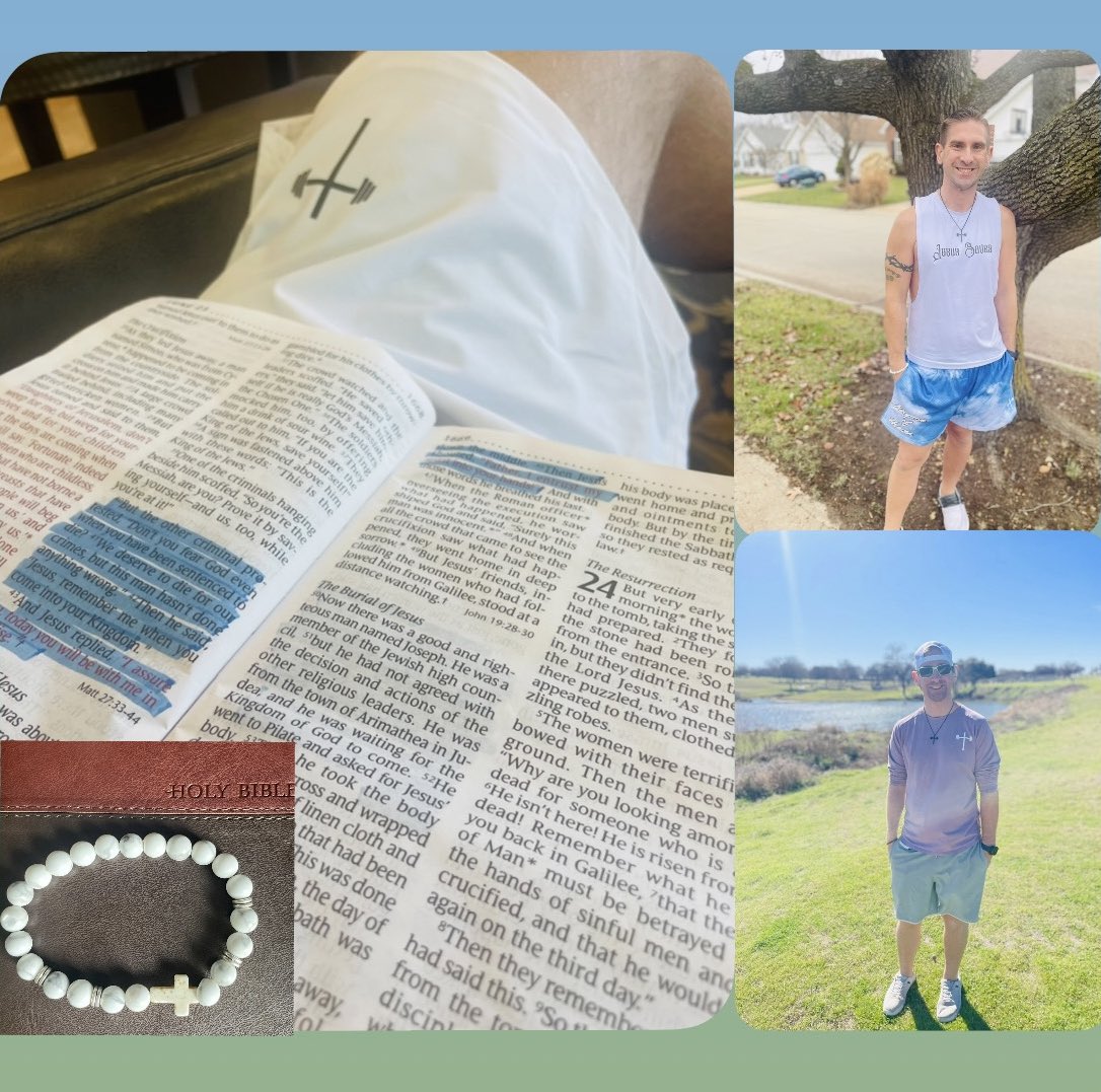 eriq1839's tweet photo. The cross carries immense weight as the cost of our sin was great, but Jesus put it on His plate to give us a clean slate! He's done the heavy lifting 🏋🏼‍♂️; so, whatever your current state, accept the path to grace the cross did create ✝️😇

CODE: OWENSUPONATIME7

#teamholstrength https://t.co/OacOytwdaR