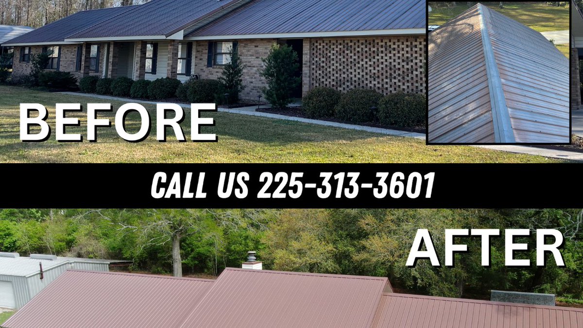 SamayoaRoofing's tweet photo. Watch our new video on YouTube 🙌

METAL ROOF l ROOFING l SAMAYOA ⚒️💪 https://t.co/Wqe2MFqBJ8

#Louisiana, #Quality, #Roofing, #Roof, #RoofLeak, #SheetMetals, #MetalBuildings, #GuttersInstallation, #BatonRouge. https://t.co/ojA9HXR87a