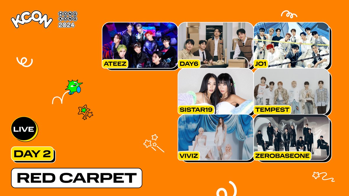 [#KCONHONGKONG2024]
LIVE STREAMING 📢

❤️RED CARPET I KCON HONG KONG 2024 - SHOW DAY2 (HKT 2024.03.31 17:30 / KST 2024.03.31 18:30)

🔗 KCON official youtube.com/live/hbVgZMVTs…
🔗 Mnet K-POP youtube.com/live/NKE-jHrMn…