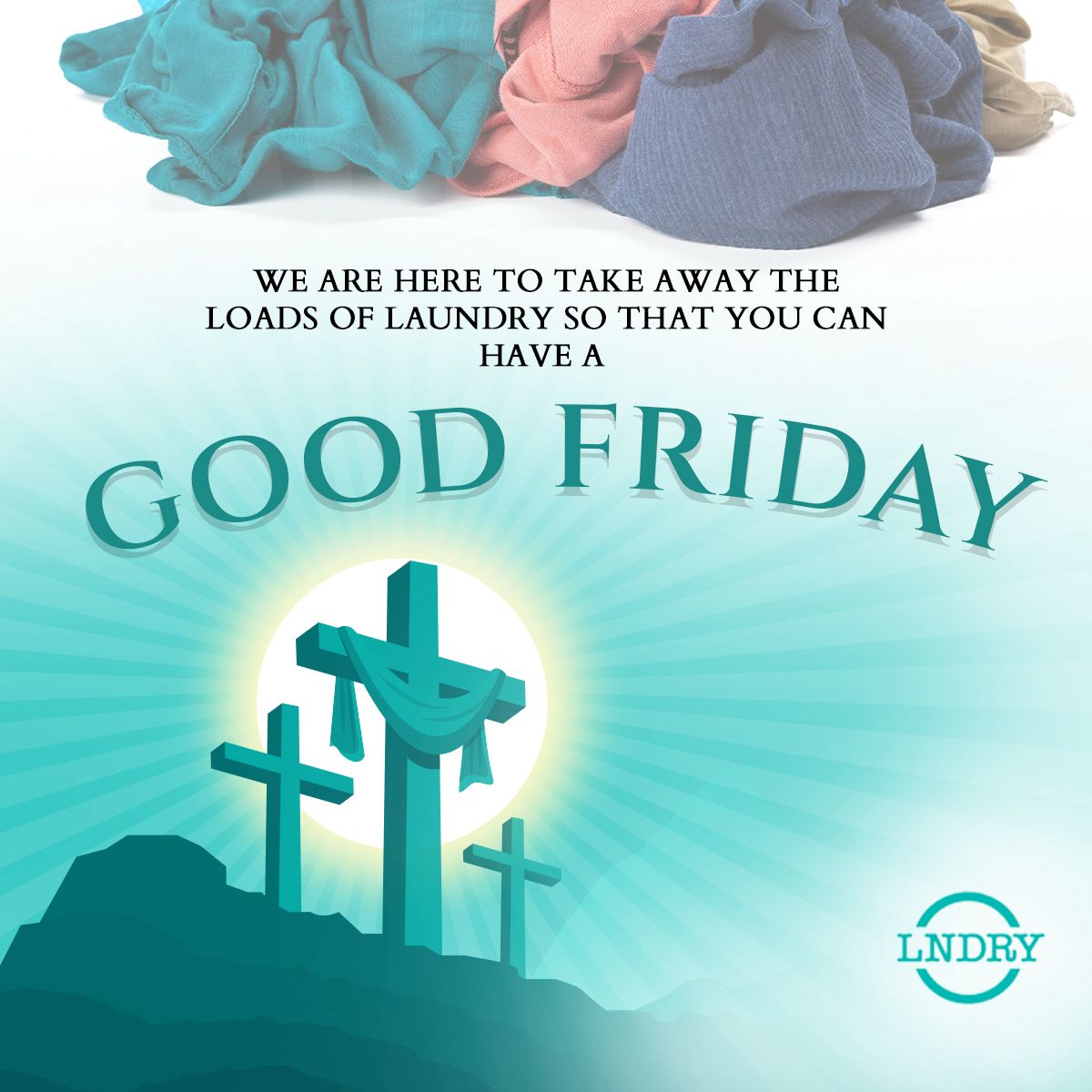 Happy Good Friday to you!

lndry.com
_______________
#goodfriday #good #goodvibes #deliveryservice #laundrydelivery #laundryservice #laundrytip #laundryhacks #homesolutions #hometip #householdtips #householdhacks #cleanhomehappyhome #homemaintenancetips #Moms