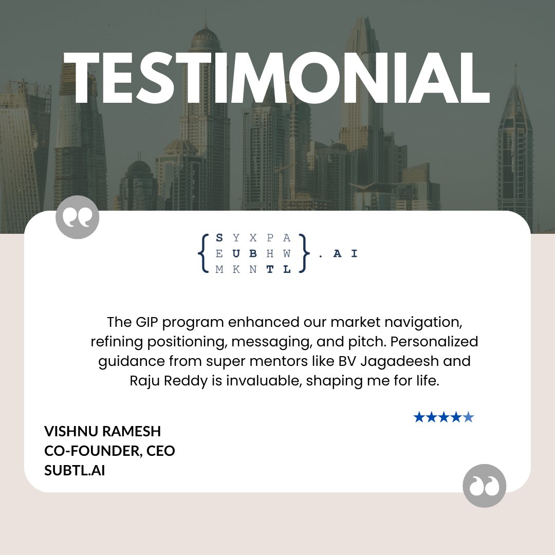 FalconXGateway's tweet image. FalconX Global Immersion Program: our track record
- 50% startups raised > $3.5 million
- 38% began with an idea, pivoted post-program, achieving a robust Product-Market-Fit
-70% secured major clients, while some underwent successful acquisitions
Apply: falconx.vc/programs/