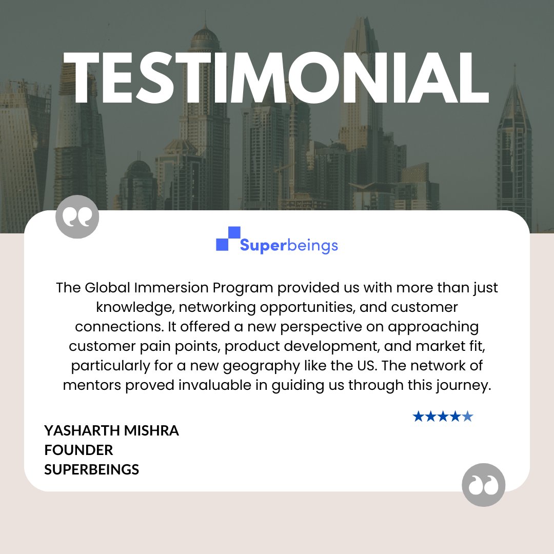 FalconXGateway's tweet image. FalconX Global Immersion Program: our track record
- 50% startups raised > $3.5 million
- 38% began with an idea, pivoted post-program, achieving a robust Product-Market-Fit
-70% secured major clients, while some underwent successful acquisitions
Apply: falconx.vc/programs/