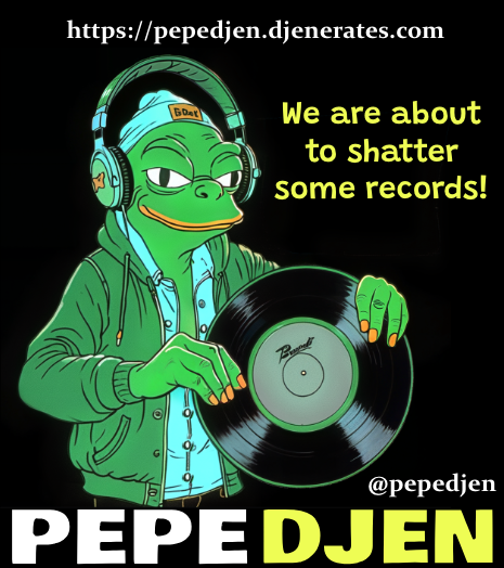 DLS1975's tweet image. PEPE DJEN is one of the best new meme coins in crypto. just launched a day ago.  This one actually has utility and a great ecosystem.  Come to the telegram and help us shill it.  Once it gets going, it will print!  pepedjen.djenerates.com
@pepedjen