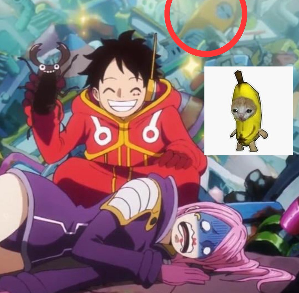 Did anybody else notice this thing in one piece