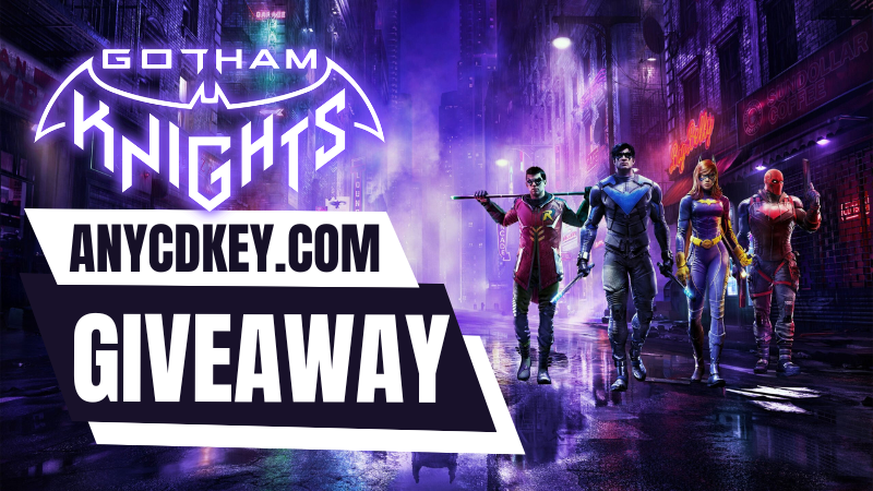 🦇🎁 GIVEAWAY 🎁🦇 Loot: • 1x Gotham Knights Steam Key ($59,99) Participation: • Follow @Loot4All & @anycdkey ✅ • Tag a Friend 👥 • Repost 🔁 ► Ends 4/1/2024 #GothamKnights #GothamKnightsGame #FreeSteamGame #SteamGameGiveaway