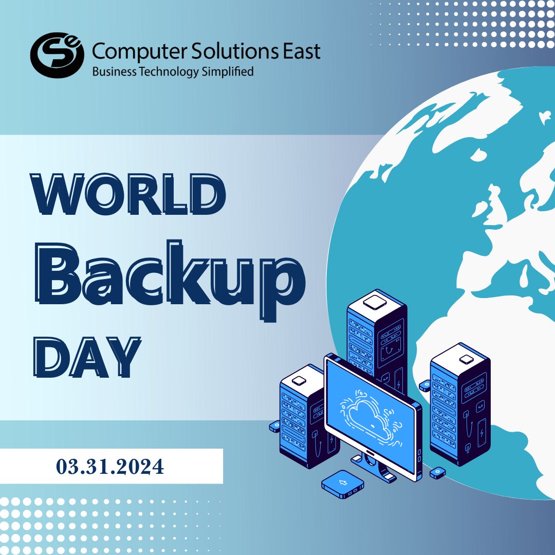 On World Backup Day 2024, safeguard your success with reliable data backups and recovery strategies.
#worldbackupday #worldbackupday2024 #security #dataprotection #managedservices #managedserviceprovider #databackup