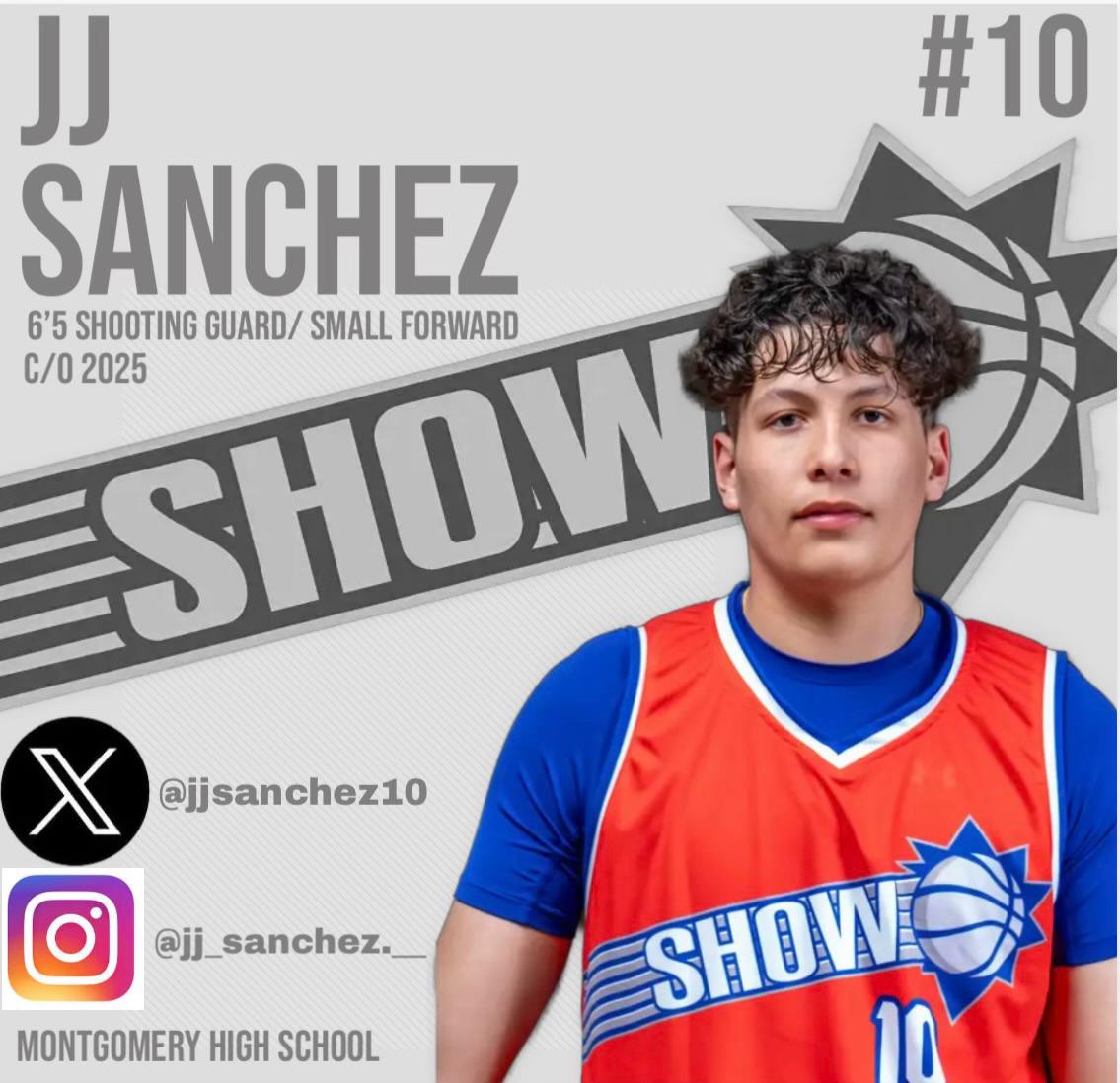 The ultimate mismatch nightmare <a href="/JJSanchez1O/">JJ</a> is 1 of the best players in the state. Extremely high iQ, tremendous footwork, phenomenal shot making ability from all 3 levels. Looking 2 show out this Spring &amp; Summer.