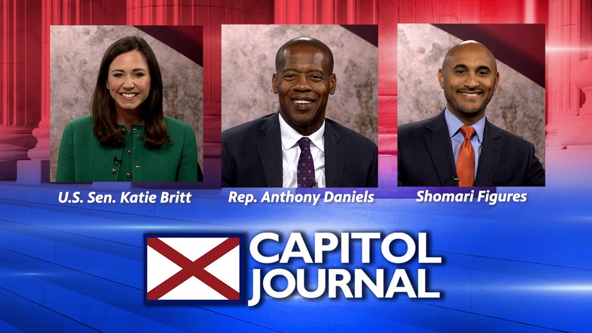 With the Legislature out this week, more of a focus on federal issues & elections... Todd sits down w/ @SenKatieBritt to discuss a range of federal issues. And AL-2 Dem runoff candidates @AnthonyDaniels & @ShomariFigures make their cases for Congress. 7:30 @APTV! #alpolitics