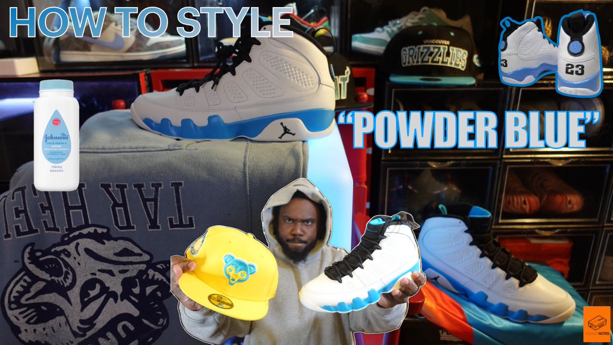 CNOTES718's tweet image. HOW TO STYLE JORDAN 9 POWDER BLUE youtu.be/6Ip0L2s28Tk?si… via @YouTube #howtostyle