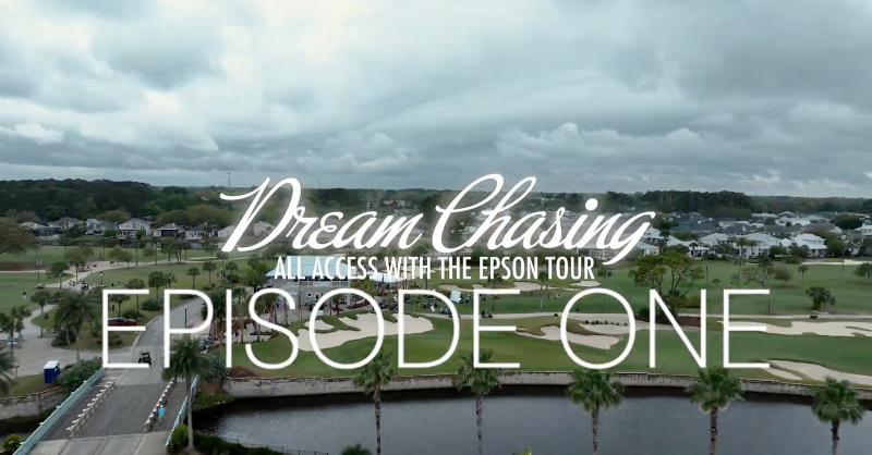 EpsonTour's tweet photo. Episode 1 of Dream Chasing: All Access with the Epson Tour is LIVE 🎥

WATCH HERE ⬇️
