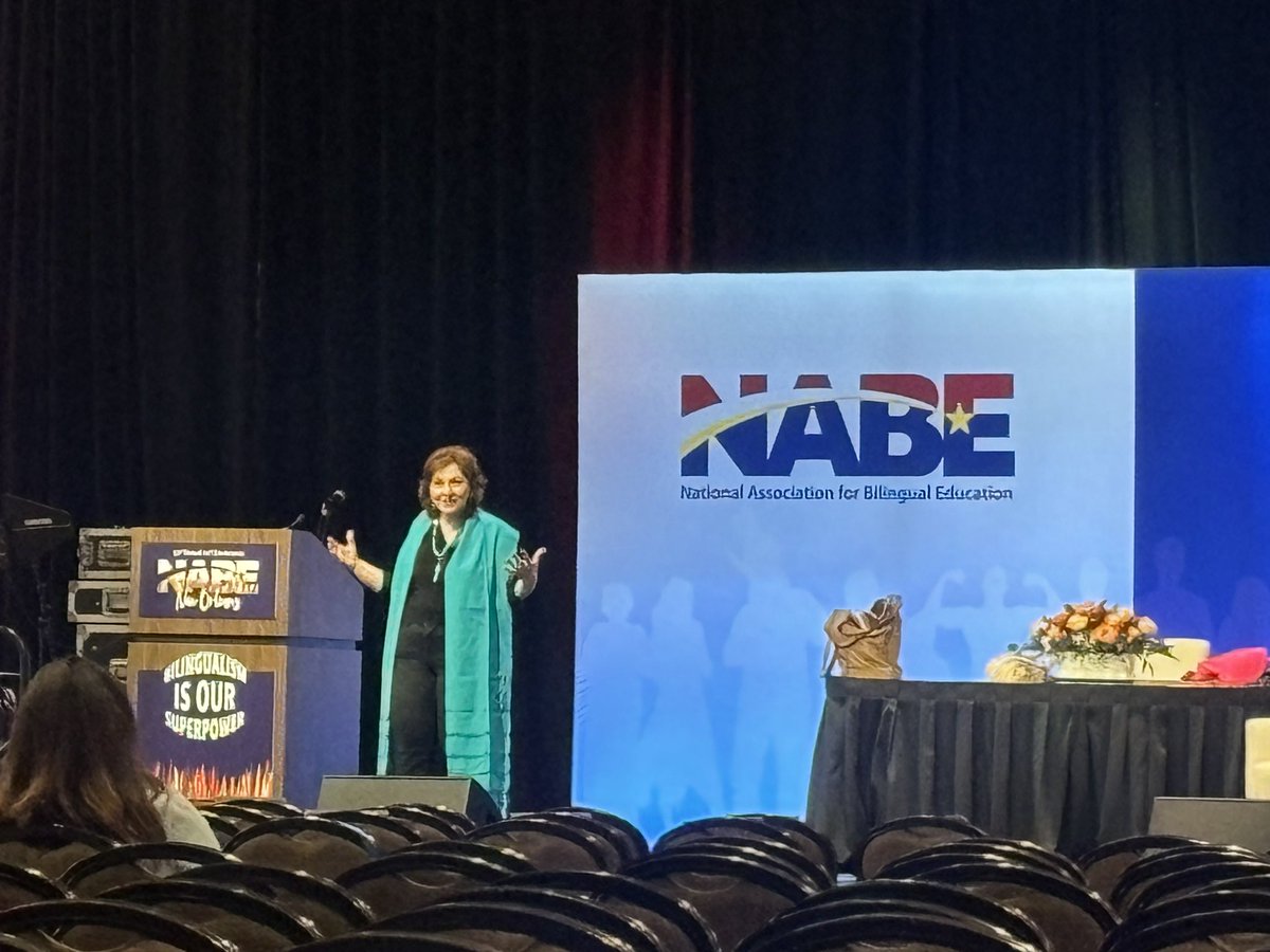 “Being a writer means finding the truth deep inside yourself - and every child deserves that opportunity” - Dr Carmen Tafolla #NABE2024