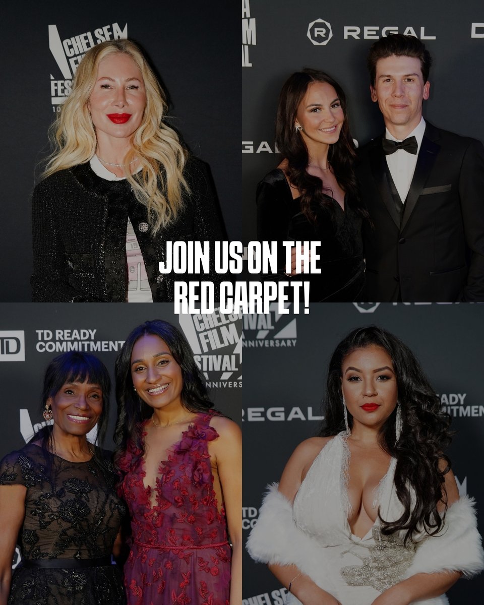 📸 GET YOUR PICTURE TAKEN on the red carpet of the 12th annual @chelseafilm festival! 🎬 Submit now bit.ly/cffsubmissions