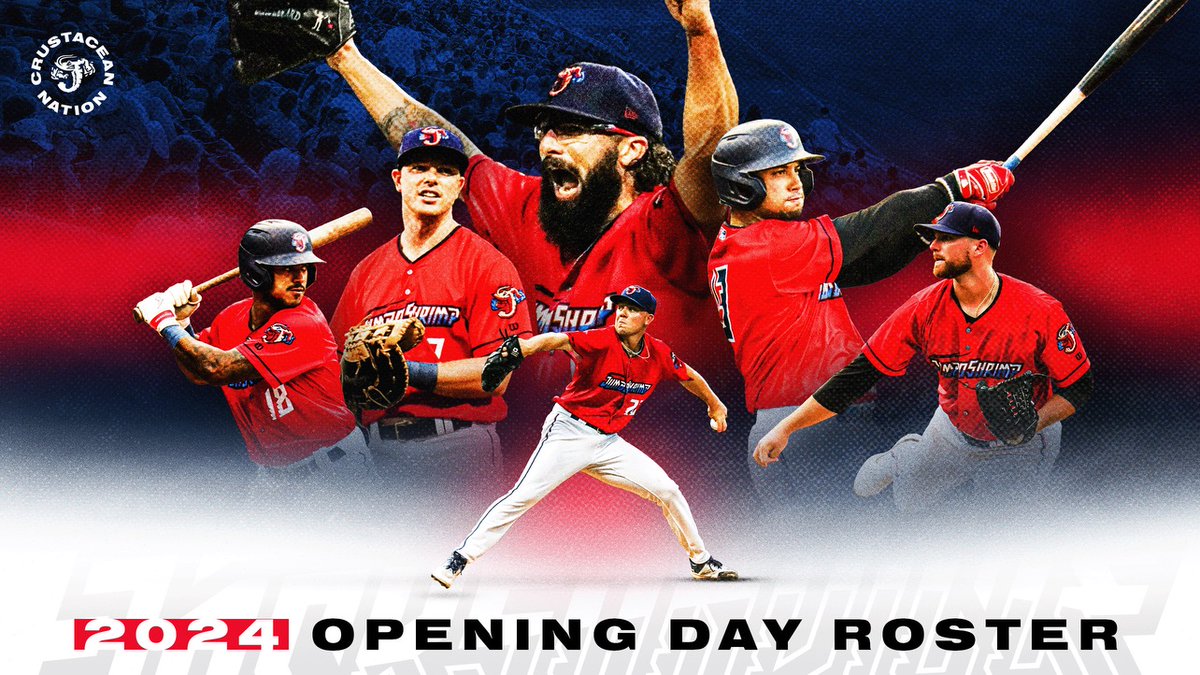 JaxShrimp's tweet image. It's Opening Day! Check out who's suiting up for us to kick off the 2024 campaign!

More Info ➡️ bit.ly/3PIyDdH