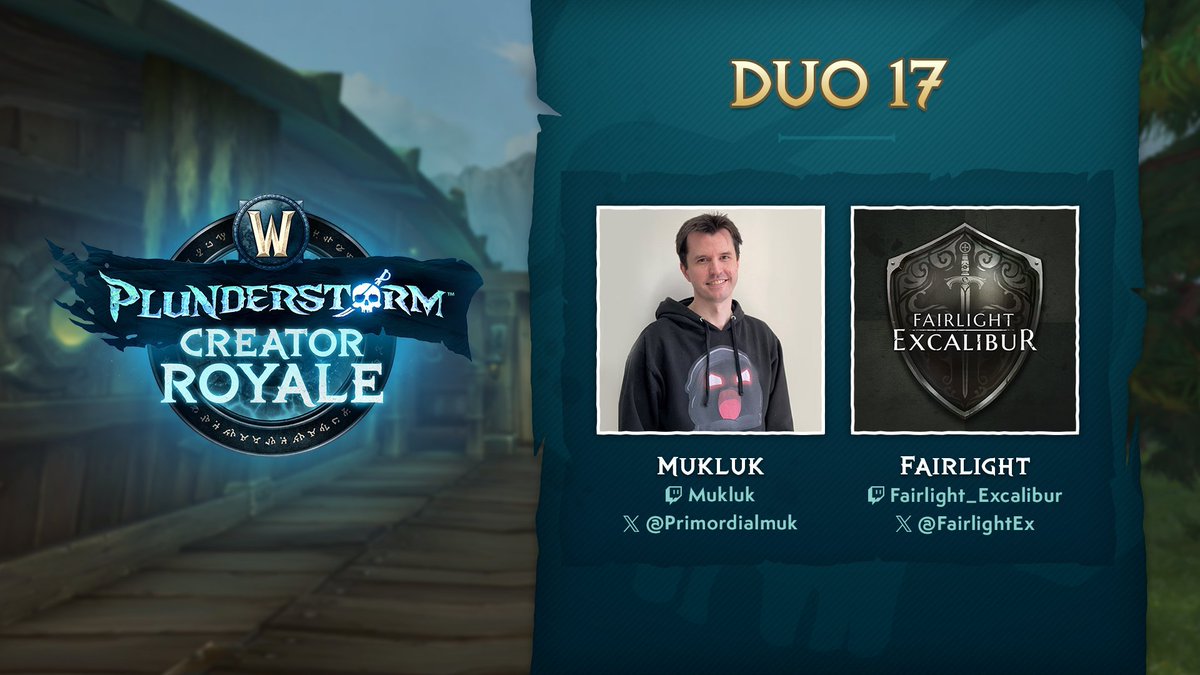 Primordialmuk's tweet photo. Hyped (and nervous!) to participate in the #Plunderstorm Creator Royale this Saturday w/ @FairlightEx !
Done over 40 hours of practice, lets see if that's enough to make a dent in the competition. https://t.co/RQ4GHRxRH9