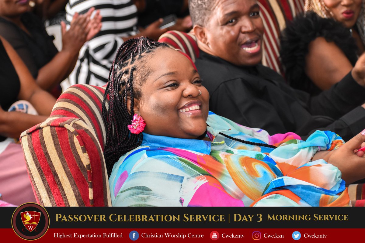 CWCKZNTV's tweet image. Passover Celebration Service | Day 3 morning service
(The power of the Cross) with Pastor T Ncanana &amp;amp; our guest musician Nozipho Phiri.

Our services continue till Sunday Afternoon, we look forward to seeing you this Passover. 
#cwckzn #highestexpectationsfulfilled