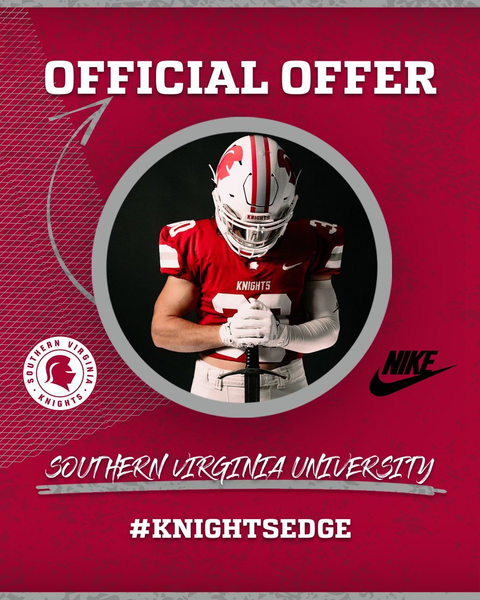 Mykel lowe (@mykel_lowe45) on Twitter photo Blessed to receive a offer from Southern Virginia University
<a href="/coachbillynixon/">Bill Nixon</a>
@coachjoedupaix
<a href="/COACHJEDKENNEDY/">Jed Kennedy</a>
<a href="/DHScoachjones_/">Justin Jones</a>
<a href="/DothanWolvesFB/">Dothan Wolves Football</a>
#myut Blessed to receive a offer from Southern Virginia University
<a href="/coachbillynixon/">Bill Nixon</a>
@coachjoedupaix
<a href="/COACHJEDKENNEDY/">Jed Kennedy</a>
<a href="/DHScoachjones_/">Justin Jones</a>
<a href="/DothanWolvesFB/">Dothan Wolves Football</a>
#myut