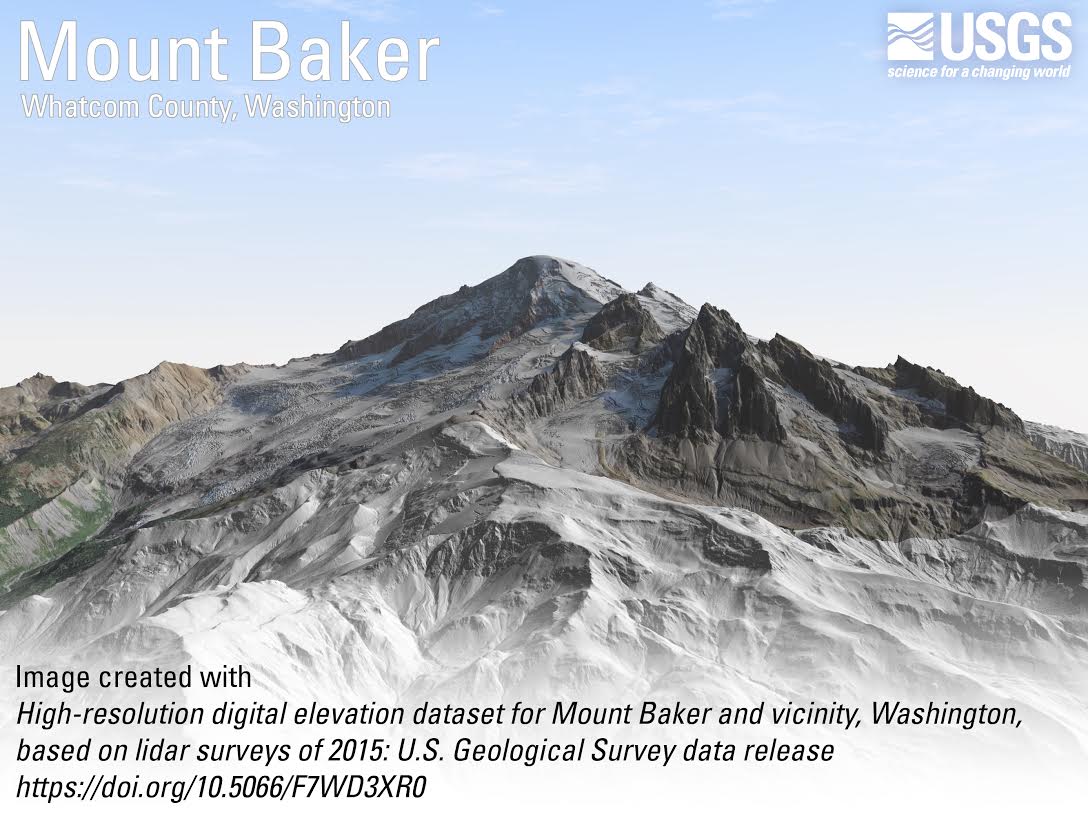 Cascade volcanoes at normal, background levels of activity this week: usgs.gov/programs/VHP/v…. Earthquakes detected Baker, Rainier, St. Helens, Hood during the past week. All monitoring data are consistent with background activity levels.