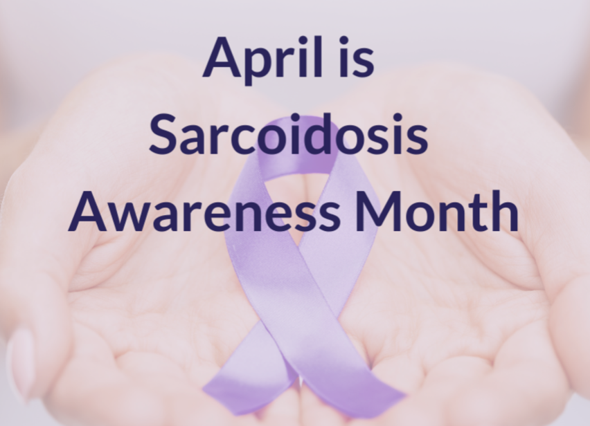 April is National Sarcoidosis Awareness Month! Let's shine a light on this often misunderstood condition affecting thousands worldwide. Sarcoidosis is an inflammatory disease that can affect any organ, but most commonly the lungs and lymph nodes.