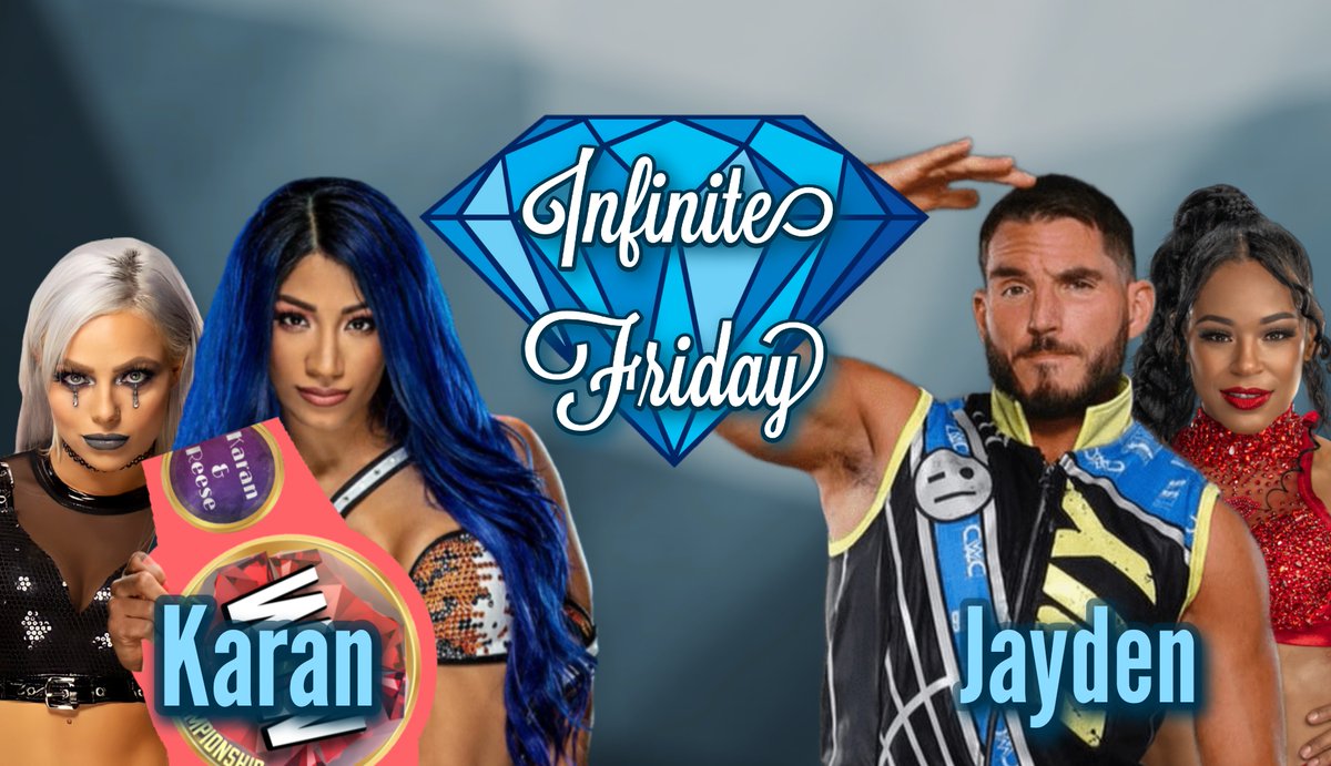 _WIWEfed_'s tweet photo. 🔵Welcome to #InfiniteFriday!🔵

The show kicks off with a heated @ctrlkaran after @LIV4BELAIR defeated @Reese4Oblivion this past Monday on #DiomondRush.

Karan will take on @KingSlxyr_ to seek revenge before their huge title defense at #CombatLunacy! https://t.co/3QveJBmo6W