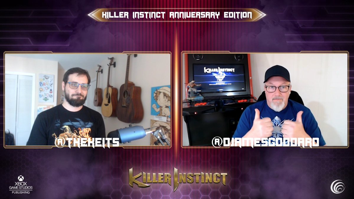 KillerInstinct's tweet image. Thanks to everyone who tuned in to the stream! Thank you KI community for playing KI.

Twitch VOD: twitch.tv/videos/2105074…
#PlayKI